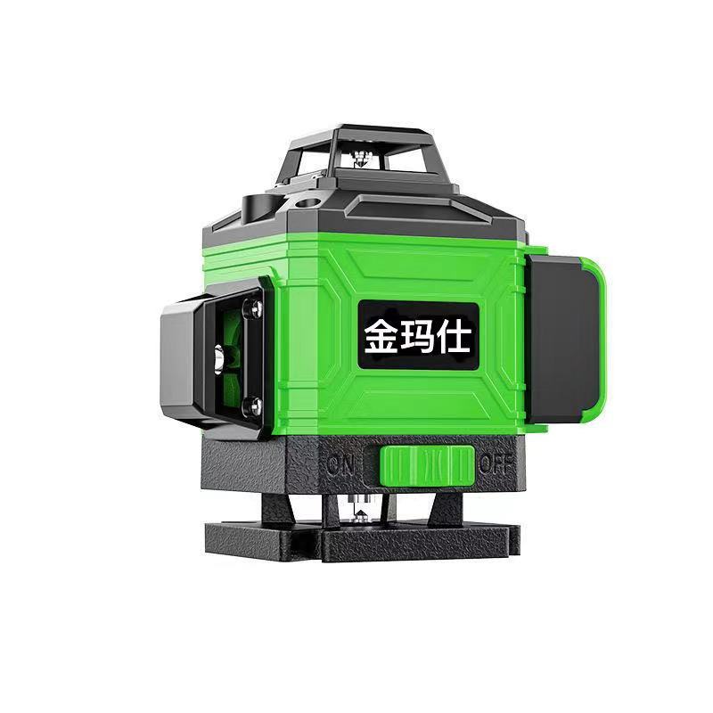 热销水平仪绿光高精度激光8线贴地红外线自动调平贴墙投线仪