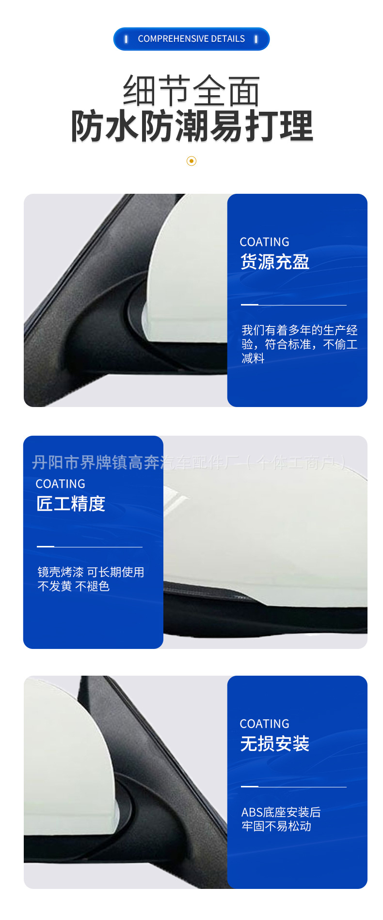 Suitable for 2020-2025 Seventh-Generation Elantra Rearview Mirror Assembly Elantra for Elantra Rearview Mirror