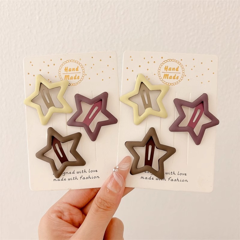 Meilad clip para el cabello para mujeres 2025 nuevo red lateral bang clip para el cabello frente clip para el cabello BB clip para el cabello