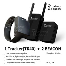 GPS定位手环搭配蓝牙信标iBeacon定位器低功耗室内定位物联网基站