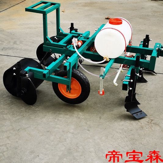 地膜覆蓋機覆膜機拖拉機配套覆膜機圓盤蓋土自動上土地膜機蓋膜機