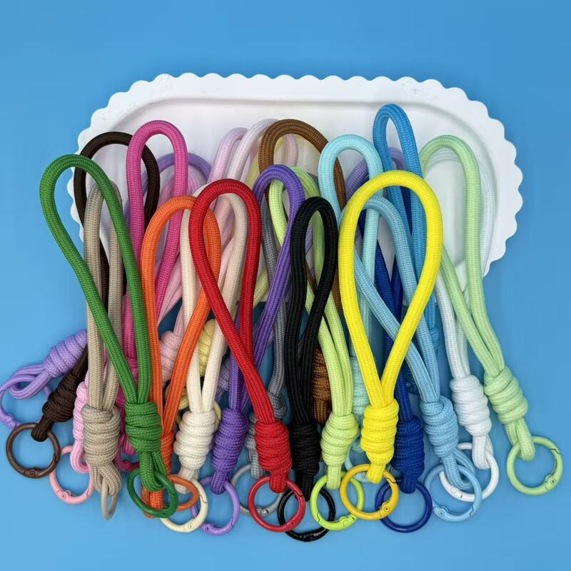 Water Bottle Lanyard, Handmade Woven Rope, Colorful Keychain Lanyard, Dopamine Phone Lanyard, Custom-Made Water Bottle Lanyard, Handmade Woven Rope, Colorful Keychain Lanyard, Dopamine Phone Lanyard, Custom-Made