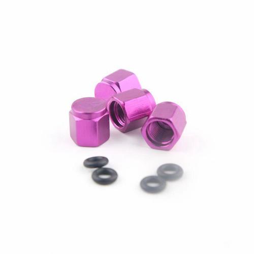 Cars, motorcycles and bicycles upgraded and modified titanium alloy valve nuts, beautiful mouth nuts, valve cores