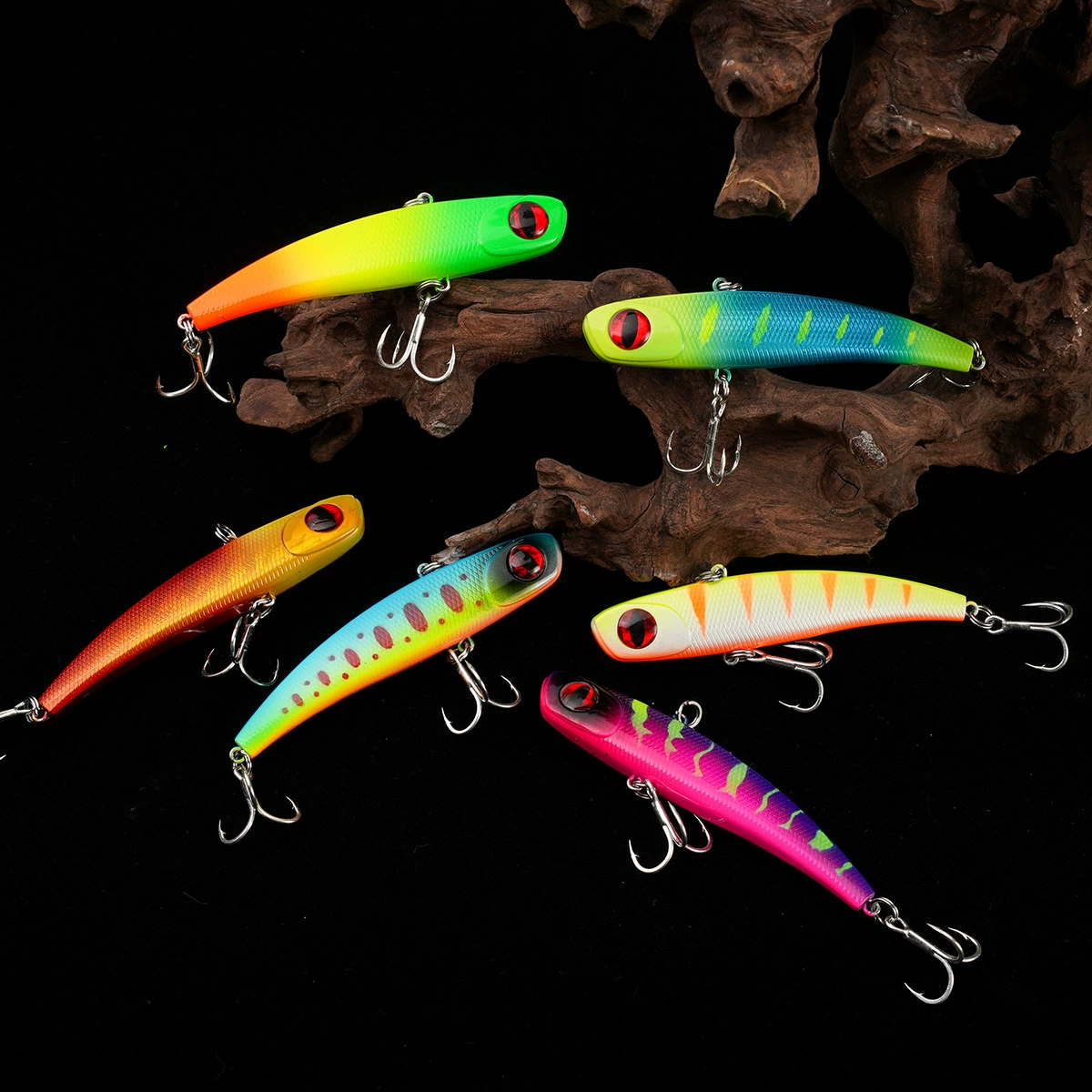 Tremor VIB Luya bait 70mm/95mm/115mm noise seduce fish fishing bait swimming posture