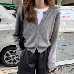 2025秋季针织开衫女韩版打底衫内搭宽松毛衣外套百搭显瘦外搭上衣
