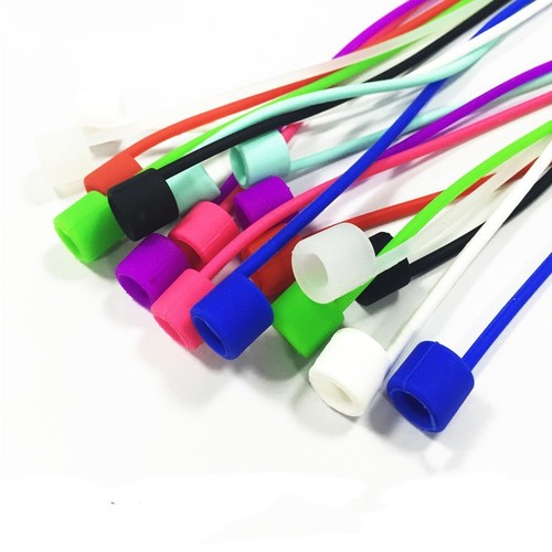 Suitable for AirPods headset loss prevention cord, Apple 2nd and 3rd generation Bluetooth headset neck strap silicone anti-loss lanyard