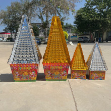 1.2米吸塑金山银山一对半成品上坟祭祖清明寒衣节烧纸祭祀用品