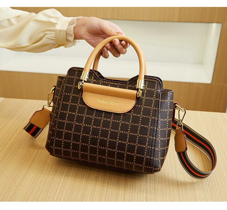 Dames handtas en schoudertas set van echt leer_voghion.com