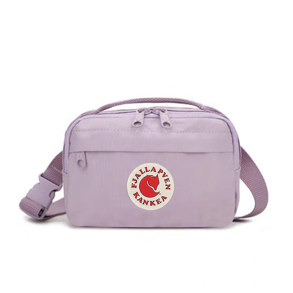 Bolsa de hombro ligera de moda ártica versátil mini bolso de zorro deportivo bolso de cintura portátil bolso de pecho. desnudo