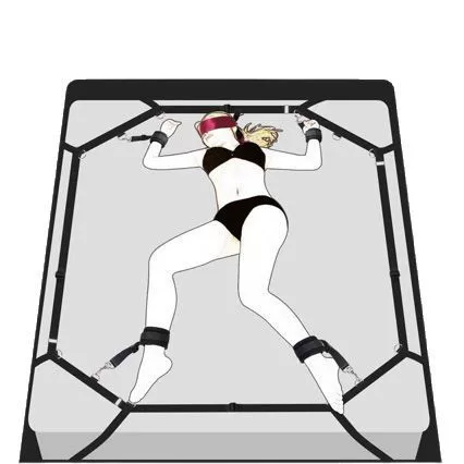 Комбинированный комплект BDSM для кровати, обновление комплекта для пары, наручники для взрослых, товар для интимной сферы