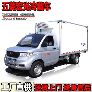 柳州五菱冷藏车小型厢式冷冻车厂家直销雪糕冷饮保鲜车药品冷链车
