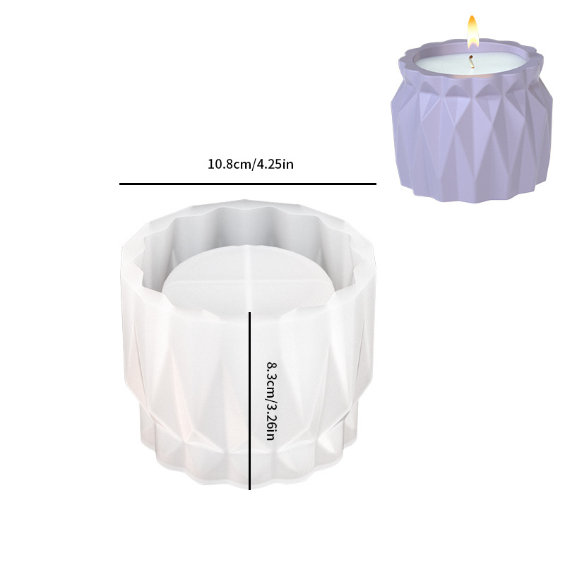 Molde para Macetas y Vasos de Velas de Silicona para DIY y Velas Aromáticas image 6