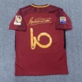 1718 Rome Totti Retired Jersey Customized No.10