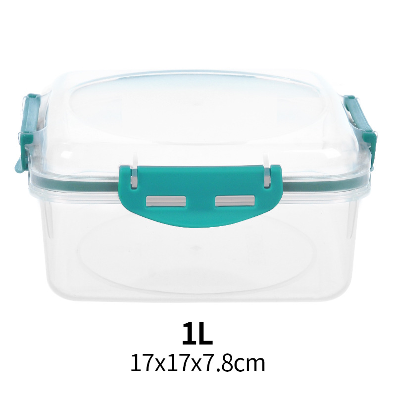 Sándwich caja de almuerzo de grado alimenticio pan crujiente sushi bola de arroz desayuno tostadas caja de embalaje al aire libre microondas