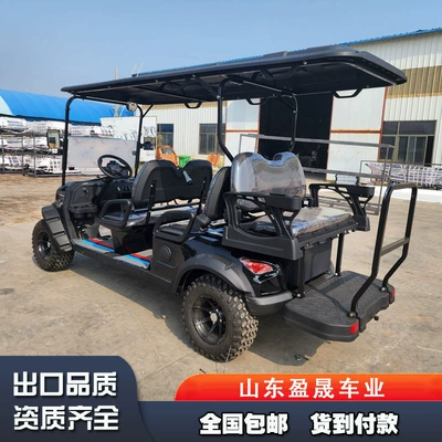 Manufacturer's new electric sightseeing bus Elektrikli qolf avtomobilləri