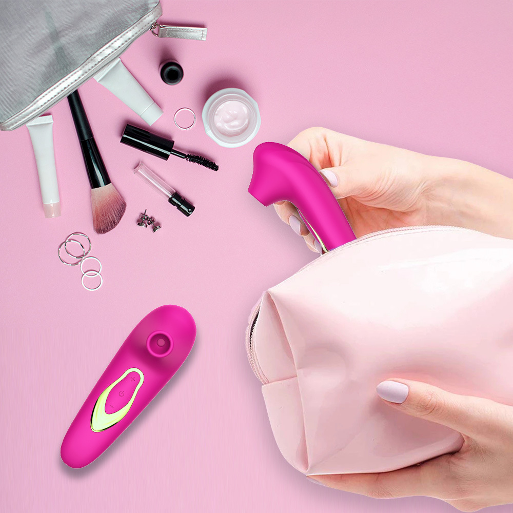 Rose Device 5 Frequency Suction Honey Bean Massager For Women Teasing Stimulation Masturbation Sex Toys_voghion.com