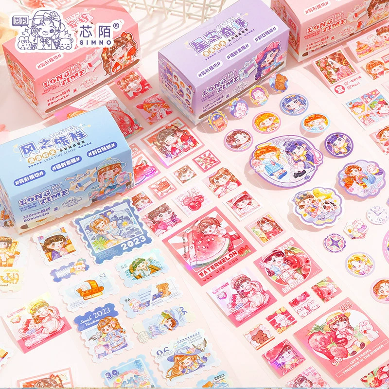 Лента Xinmo ShimblyTape Pattipation Patch PET Tape Tape Sticker Sticker