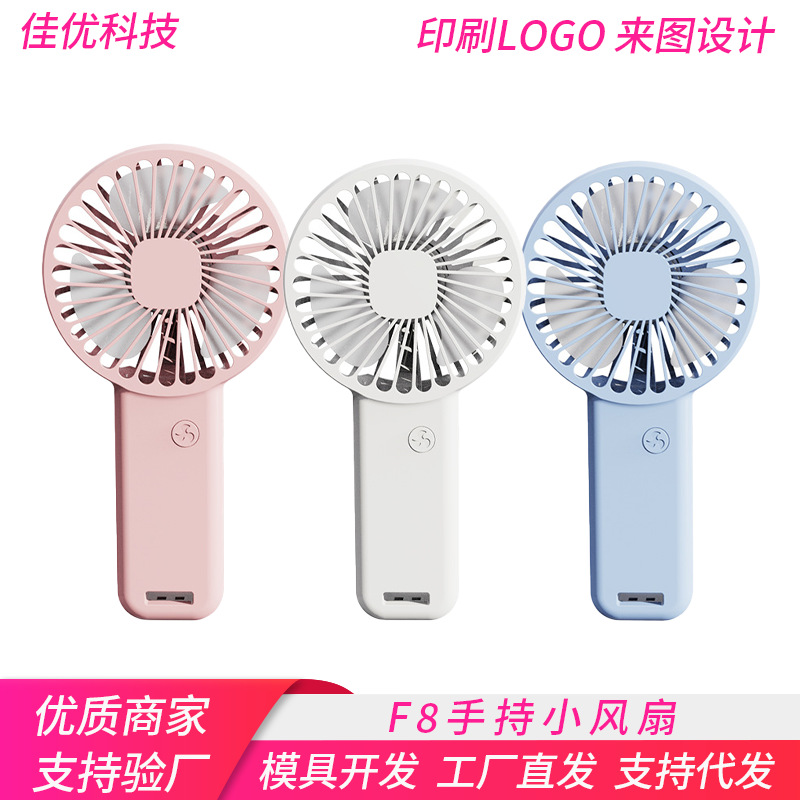 handheld travel small table air fan for students
