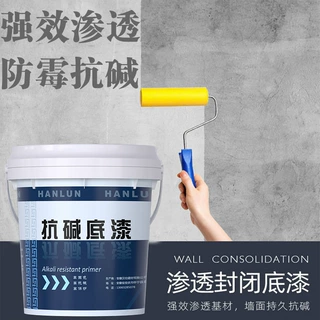 内外墙抗碱底漆罩光清漆环保防霉涂料防潮抗甲醛净味硅藻泥室内