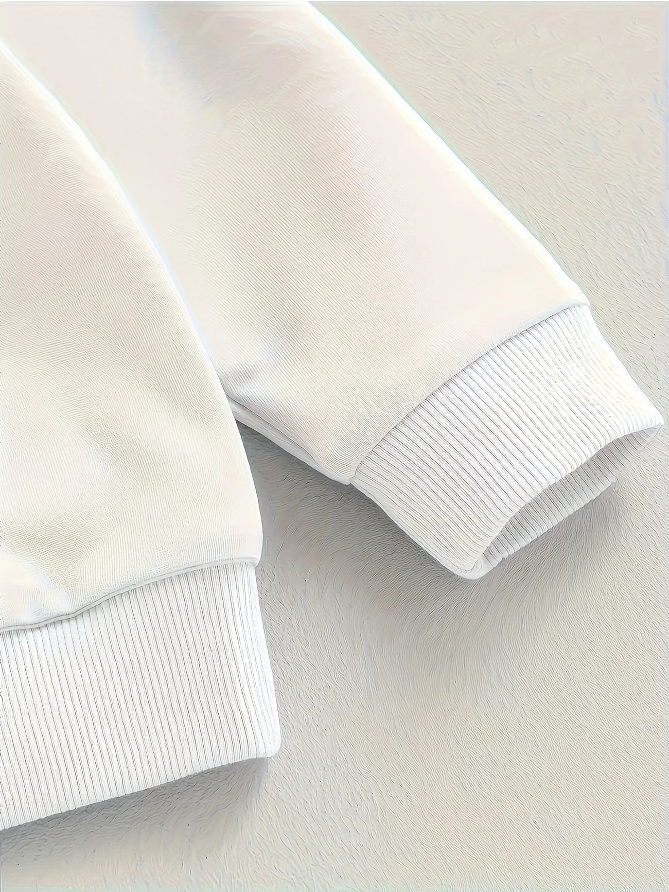 Ensemble sweat à capuche et jogging unisexe à imprimé géométrique pour femme - Pull décontracté tendance avec pantalon assorti (blanc/marron, blanc/vert)_voghion.com