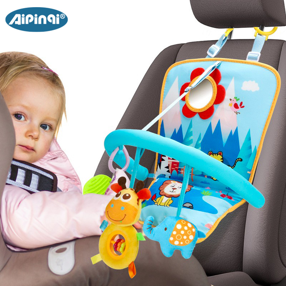 Gimnasio infantil con pedal para coche, juguetes colgantes, entrenamiento temprano