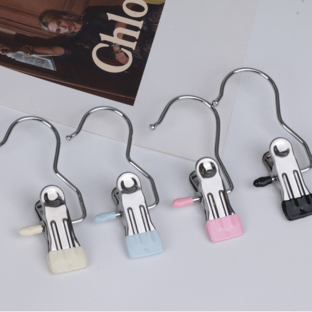 Multifunctional 3-Shaped Clips, Hooks, Clips, Seamless Socks and Pants Clips, Pantyhose Clips, Strong Hook Clips, Clothespins, Ready-Made Wholesale