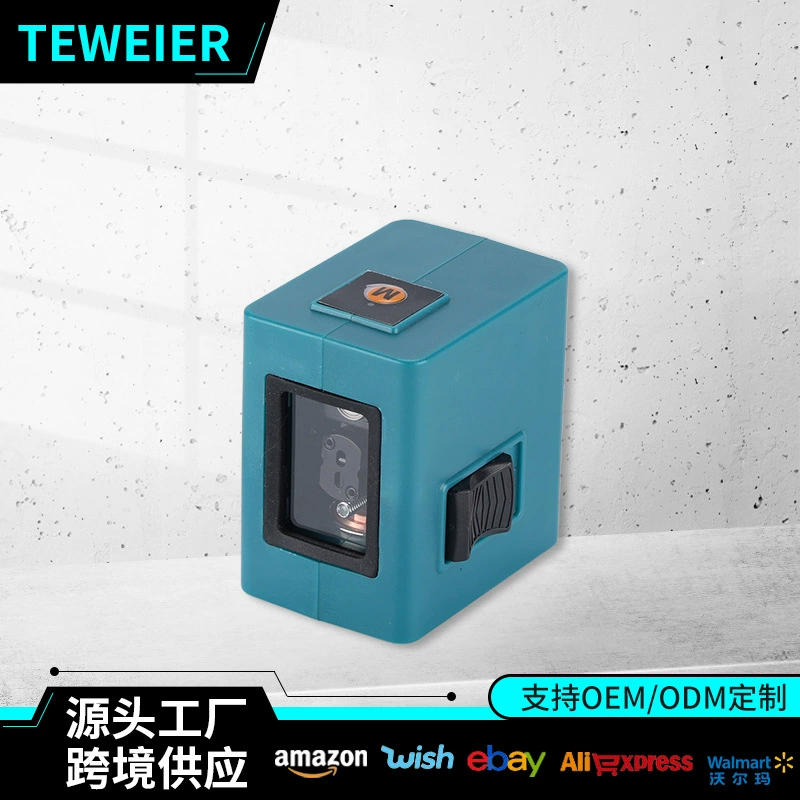 Трансграничный многофункциональный 2 линии лазерный уровень внешней торговли высокая точность автоматического выравнивания наружный зеленый свет мини-уровень