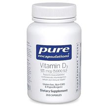 Pure Encapsulations Vitamin D3 125 mcg (5，000 IU) - Suppl跨