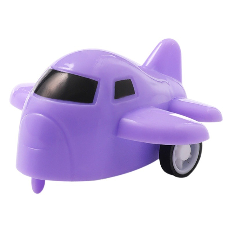 Avión con retroceso y diseño Q, juguete pequeño para regalos o kinder