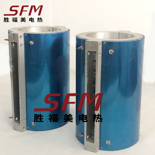 Air-cooled cast aluminum heating ring cable mechanical extruder electric heating ring heater high temperature electric heating ring