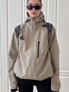 2023 new American jacket jacket men and women couples fashion brand outdoor waterproof mountaineering suit functional jacket