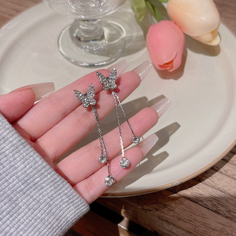 Серьги из серебра 925 с жемчужным бантиком, микровклейка цирконием, стиль 2026