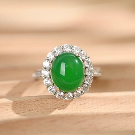 莫桑钻;戒指;耳钉