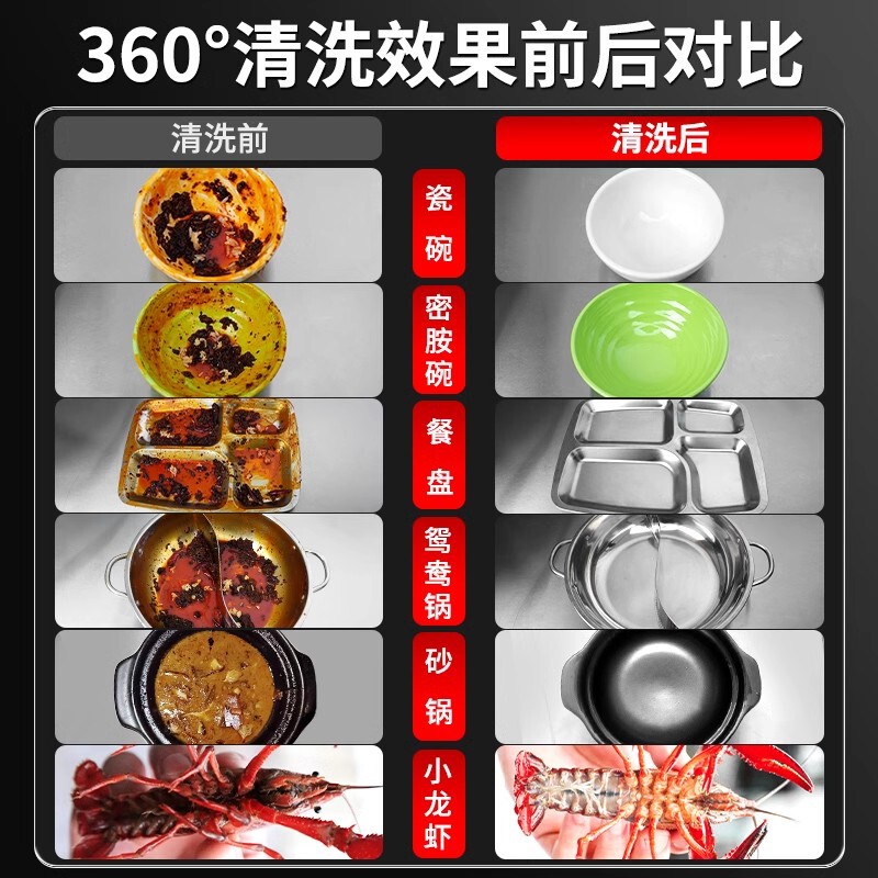業務用食器洗い機 超音波レストラン ホテル食堂 ホテルケータリング 全自動洗浄機 小型食器洗い機|undefined
