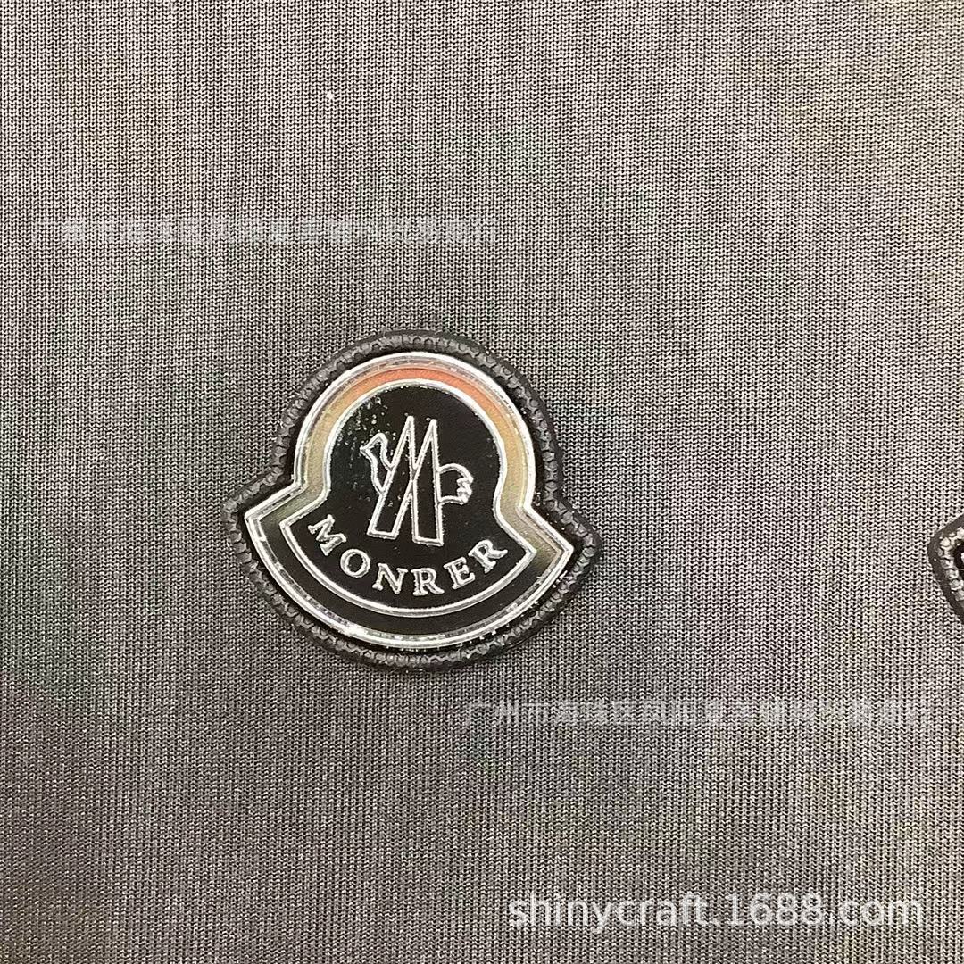 亚克力五金硅胶结合多工艺立体高端烫标 精品亚克力彩印烫五金