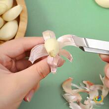 ✅扒蒜皮不锈钢剥大蒜皮夹子家用快速大量蒜头手动拨瓣剥蒜