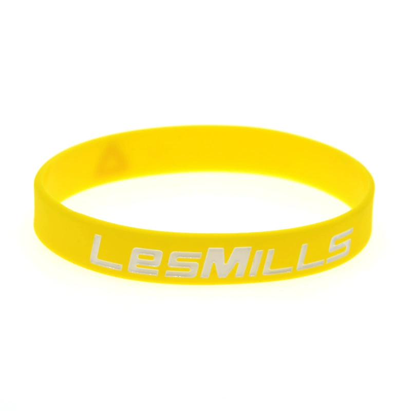 Силиконовый браслет на запястье (Reebok Lesmills), спортивный промо-браслет, окружность 202 мм, 12×2 мм