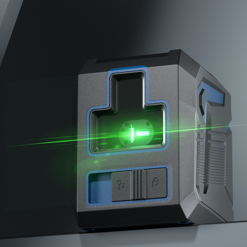 Dongcheng línea láser verde nivel de alta precisión línea de luz intensa al aire libre mini nivel de agua FF10 - 1