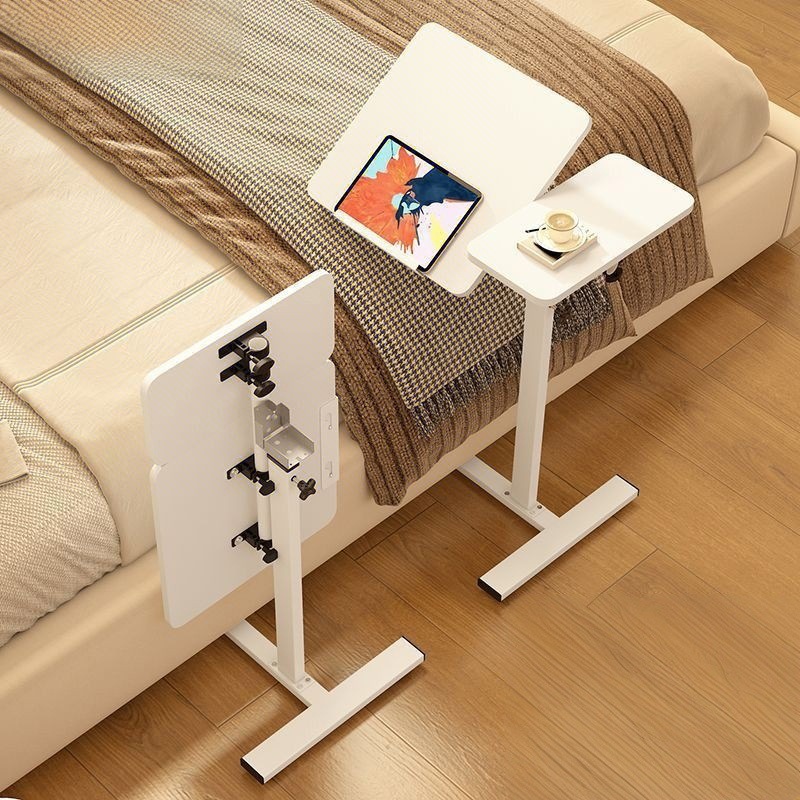 Bedside Table, Movable Foldable Computer Table, Small Lift Table for Home Living Room, Sofa, Bedroom, Small Desk, Office Desk