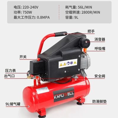 Portable Woodworking Air Pump: Hava kompressorları