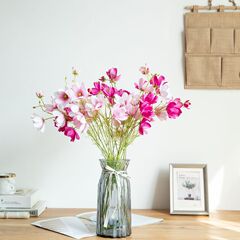 單枝波斯菊格桑花仿真花廠家家居裝飾婚慶花牆假花手捧花MW58738