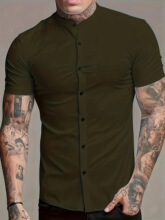 B 20054 3D Print Summer Short Sleeve Shirt 3Dӡ���������