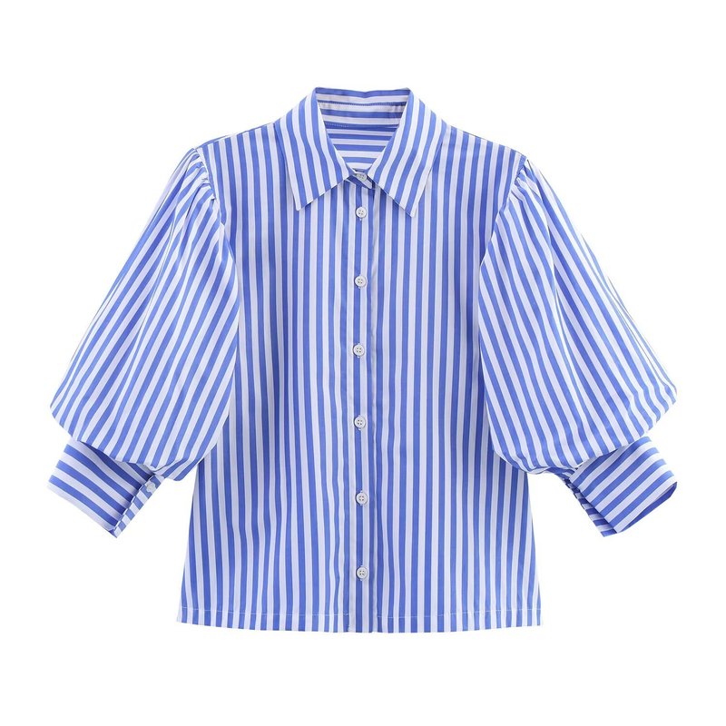 ヨーロッパとアメリカのクロスボーダー婦人服卸売女性用ポプリンシャツ|undefined