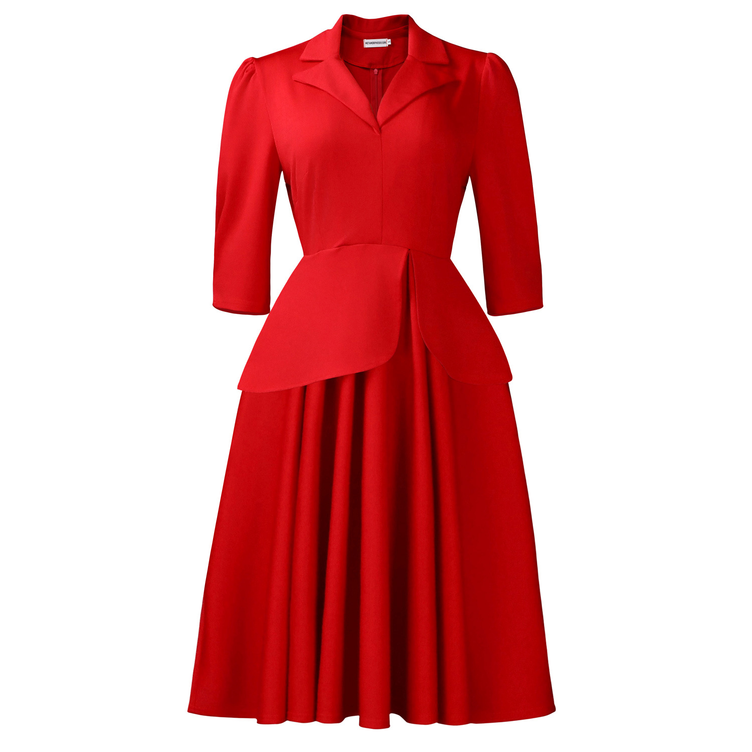 Women's Solid Color Dress