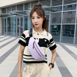 休闲腰包女新款女包大容量胸包时尚包包斜挎包户外运动手机零钱包