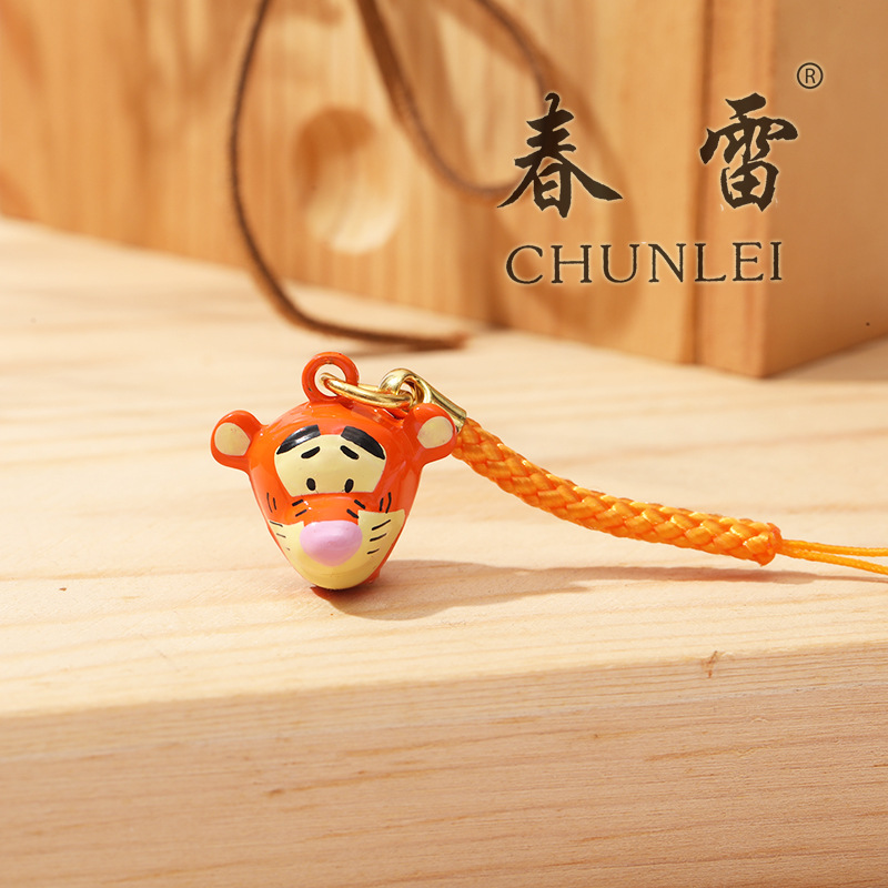 Campana de dibujos animados japonés adornos de campana de dibujos animados adornos de campana