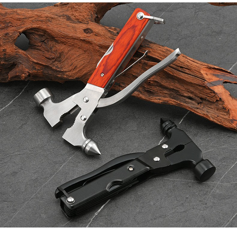 Car Window Breaker Car Multifunctional Safety Hammer 7-in-1 Car Fire Emergency Window Glass with Cutter Escape