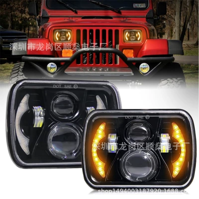 İşçi projektorları – running light modified car light - 7inch-moon-model