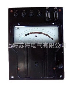 上海苏海电气供应 D34-W 单相低功率因数瓦特表0.5级 300V