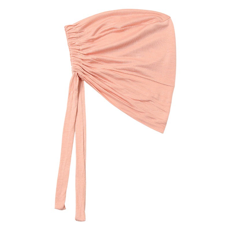 Cross-Border Бестселлер из модального эластичного ремешка, базовая крышка, хлопковый приятный для кожи шнурок, регулируемый однотонный этнический тюрбан